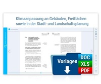 Abbildung von: Klimaanpassung an Gebäuden, Freiflächen sowie in der Stadt- und Landschaftsplanung - Online - Forum Verlag Herkert