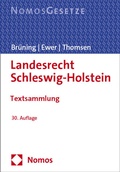 Cover: Landesrecht Schleswig-Holstein - Nomos
