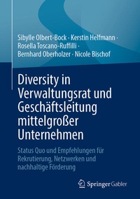 Bild vergrößern Bild: Diversity in Verwaltungsrat und Geschäftsleitung mittelgroßer Unternehmen - Springer Gabler