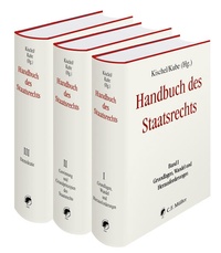Abbildung von: Handbuch des Staatsrechts - Neuausgabe - - C.F. Müller
