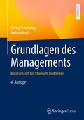 Cover: Grundlagen des Managements - Springer Gabler