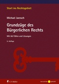 Abbildung von: Grundzüge des Bürgerlichen Rechts - C.F. Müller
