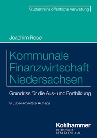 Abbildung von: Kommunale Finanzwirtschaft Niedersachsen - Deutscher Gemeindeverlag