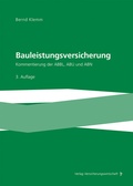 Cover: Bauleistungsversicherung - VVW Verlag Versicherungswirtschaft