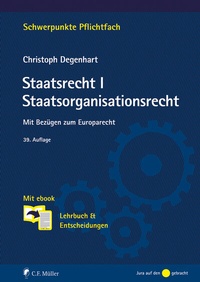 Abbildung von: Staatsrecht I. Staatsorganisationsrecht - C.F. Müller