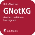 Abbildung von: GNotKG online - C.F. Müller