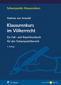 Cover: Klausurenkurs im V&ouml;lkerrecht - C.F. M&uuml;ller