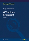 Cover: &Ouml;ffentliches Finanzrecht - C.F. M&uuml;ller