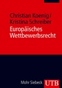 Cover: Europäisches Wettbewerbsrecht - UTB