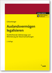Abbildung von: Auslandsvermögen legalisieren - NWB