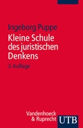 Cover: Kleine Schule des juristischen Denkens - UTB