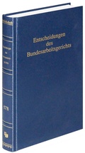 Cover: Entscheidungen des Bundesarbeitsgerichts (BAGE) - Band 178 - Fachmedien Recht und Wirtschaft