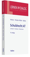 Cover: Schuldrecht AT - Vahlen