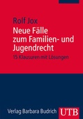 Cover: Neue F&auml;lle zum Familien- und Jugendrecht - UTB