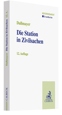 Bild vergrößern Bild: Die Station in Zivilsachen - C.H.BECK