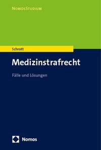 Abbildung von: Medizinstrafrecht - Nomos