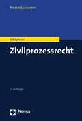 Cover: Zivilprozessrecht - Nomos