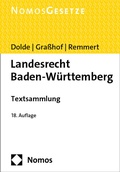 Cover: Landesrecht Baden-W&uuml;rttemberg - Nomos