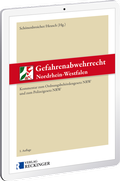 Abbildung von: Gefahrenabwehrrecht Nordrhein-Westfalen Digital - Verlag Reckinger