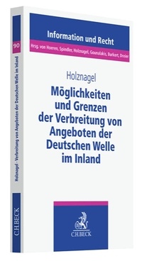 Abbildung von: Möglichkeiten und Grenzen der Verbreitung von Angeboten der Deutschen Welle im Inland - C.H.BECK