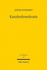 Abbildung von: Kanzlerdemokratie - Mohr Siebeck
