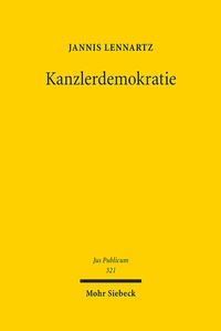 Abbildung von: Kanzlerdemokratie - Mohr Siebeck