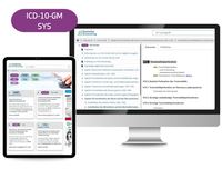 Abbildung von: ICD-10-GM 2024 Systematisches Verzeichnis - Datenbank-Version - Deutscher Ärzteverlag
