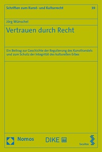 Abbildung von: Vertrauen durch Recht - Nomos