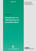 Bild: Management von Haftungsrisiken in Anwaltskanzleien - Nomos