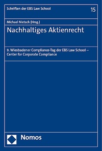 Abbildung von: Nachhaltiges Aktienrecht - Nomos