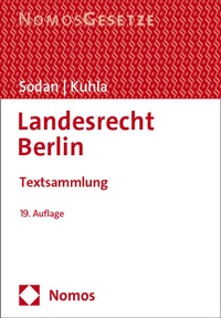 Abbildung von: Landesrecht Berlin - Nomos