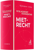 Cover: Schlagwortkommentar Mietrecht - C.H.BECK