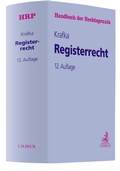 Cover: Registerrecht - C.H.BECK