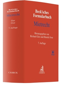 Abbildung von: Beck'sches Formularbuch Mietrecht - C.H.BECK