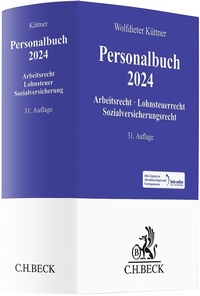 Abbildung von: Personalbuch 2024 - C.H.BECK
