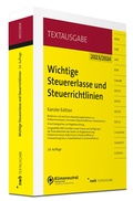 Cover: Wichtige Steuererlasse und Steuerrichtlinien - NWB