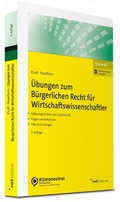 Cover: &Uuml;bungen zum B&uuml;rgerlichen Recht f&uuml;r Wirtschaftswissenschaftler - NWB