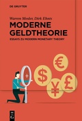 Cover: Moderne Geldtheorie - De Gruyter
