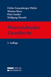 Abbildung von: Österreichisches Zustellrecht - Verlag Österreich
