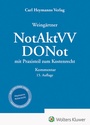 Cover: NotAktVV / DONot-Kommentar - Carl Heymanns Verlag