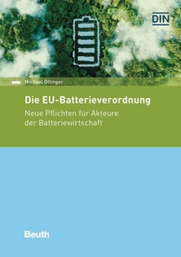 Abbildung von: Die EU-Batterieverordnung - DIN Media