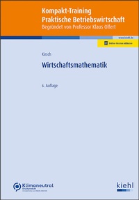Abbildung von: Wirtschaftsmathematik - Kiehl