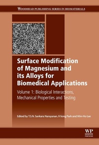 Enlarge image Cover: Surface Modification of Magnesium and its Alloys for Biomedical Applications - Woodhead Publishing
