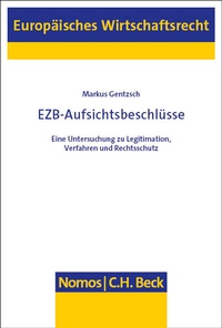 Abbildung von: EZB-Aufsichtsbeschlüsse - Nomos