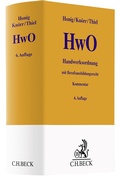 Abbildung von: Handwerksordnung - C.H.BECK