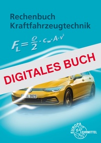 Abbildung von: Rechenbuch Kraftfahrzeugtechnik - Europa-Lehrmittel
