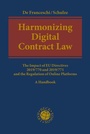 Cover: Harmonizing Digital Contract Law - C.H.BECK