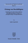 Abbildung von: Ortung von Beschäftigten - Duncker & Humblot