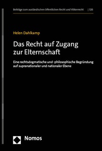 Abbildung von: Das Recht auf Zugang zur Elternschaft - Nomos