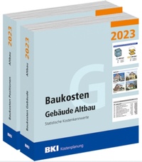 Bild vergrößern Bild: BKI Baukosten Gebäude + Positionen Altbau 2023 - Rudolf Müller Verlag